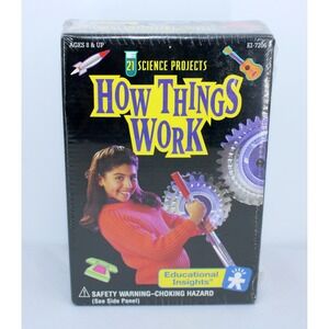 Educational Insights How Things Work 21 Science Projects Kit Ages 8 Up EI 7206